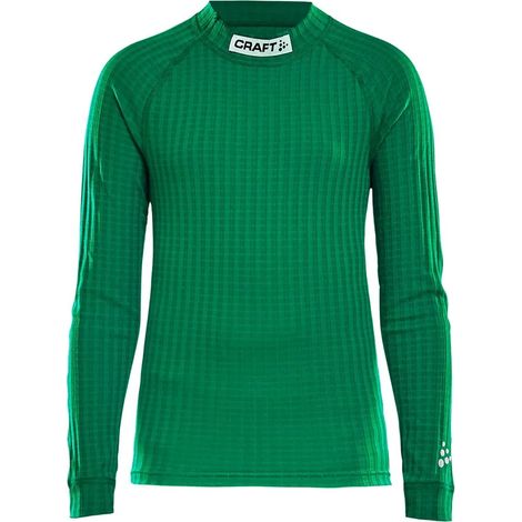 Maillot de base à manches longues Craft Progress pour enfants - Vert (1/4)