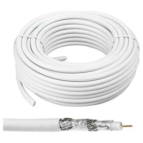 CAVO TV COASSIALE Ø 6,2 mm - 75 Ohm - 100 metrilineari