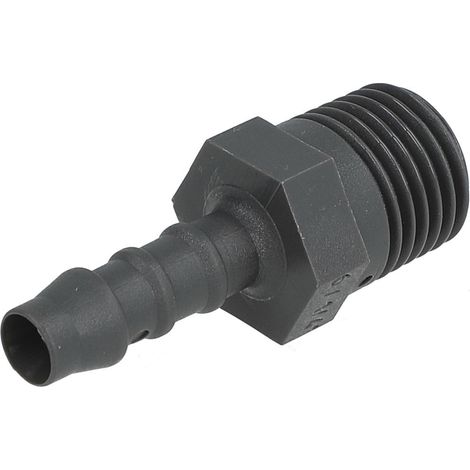 Embout de tuyau en nylon 1/4 x 6 mm