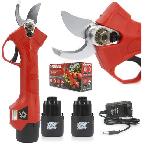 Forbici per potatura a batteria 16V 3Ah senza fili
