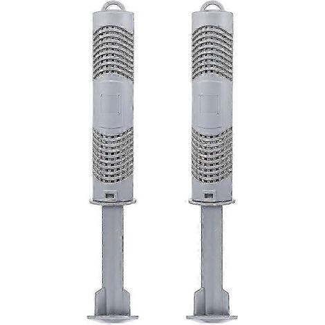 Lot de 2 bâtonnets filtrants minéraux pour spa et bain à remous (zinc). (1/5)