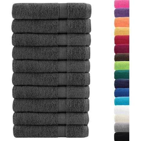 Serviettes de qualité supérieure SOLUND 10 pcs anthracite (1/5)