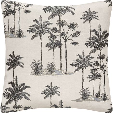 Funda de cojín Palm - diseño jacquard - 40x40 cm - Atmosphera créateur d'intérieur