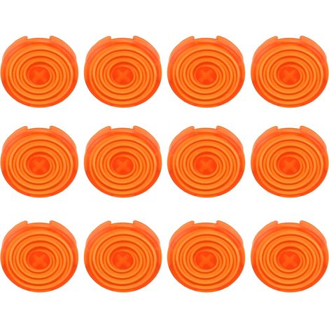 Lot de 12 capuchons de remplacement pour boutons d'arcade mécaniques compatibles avec Kailh, Cherry, TTC, Akko et Glorious Switches (orange). (1/5)