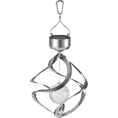 Lampe solaire de carillon de vent lampe extérieure de décoration de jardin imperméable à l'eau (1/4)