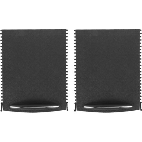 Dos tapas deslizantes abatibles para portavasos de la consola central de un Mercedes-Benz Clase C W203 (2000-2007) 2036800123 9051