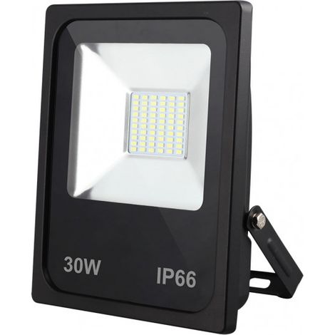 FAB 147380309  Proiettore Led Smd Dacita 30w 6500k Nero 2700lm 120º Ip66 23x19,5x5 Cm