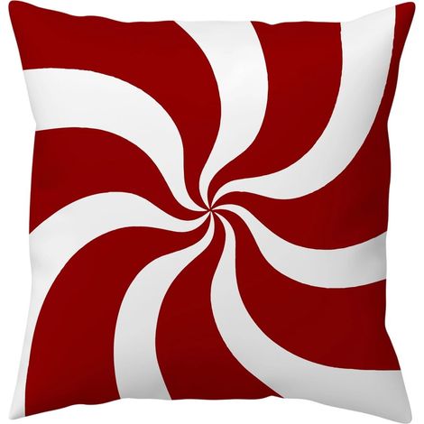 Taie D Oreiller De Noel - 45x45 Cm - Tissu Doux Avec Fermeture Eclair Cachee - Pour Canape Ou Lit - Multicolore - 1 Unite (1/5)