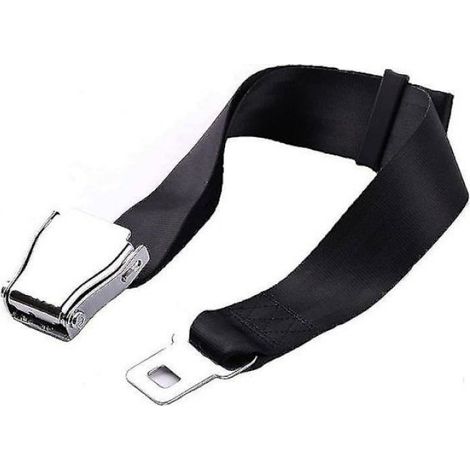 Rallonge Ceinture - Réglable 20 cm à 80 cm - Conforme Norme Aérienne E4 - Sangle Polyester 1,2 mm - Cadena Acier Chromé 45 - 1 Pièce (1/4)