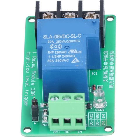 Module relais 1 canal 5 V, isolation par optocoupleur, carte de déclenchement de niveau haut/bas (1/5)