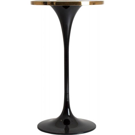 Table de bar than - Noir, Doré (1/4)