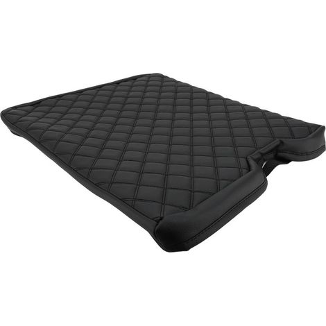 Housse d'accoudoir central en cuir PU souple et imperméable pour Ford F-450 (2017-2022) avec siège rabattable 150 pouces. Coussin souple. (1/5)