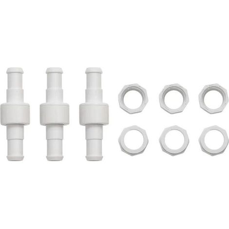 D20 Tuyau pivotant avec écrou D15 Compatible avec Zodiac Polaris 280, 380, 180 (1 jeu) (1/5)