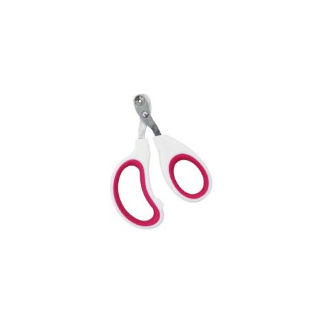 Lot de 2 coupe-griffes sécurisés pour chats et petits chiens, idéaux pour les débutants, couleurs blanc et rouge, emballage carte (1/5)