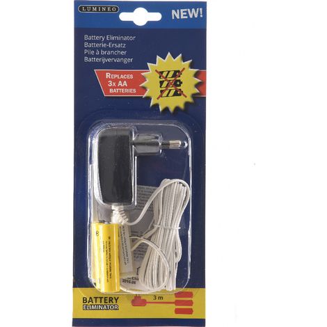 Lumineo eliminatore di batterie 3xaa da 4,5v 482673