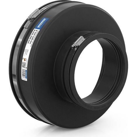 CR Adapterkupplung CAC 2904, bis 0,6 bar (265-290mm auf 144-160mm), EPDM / V2A