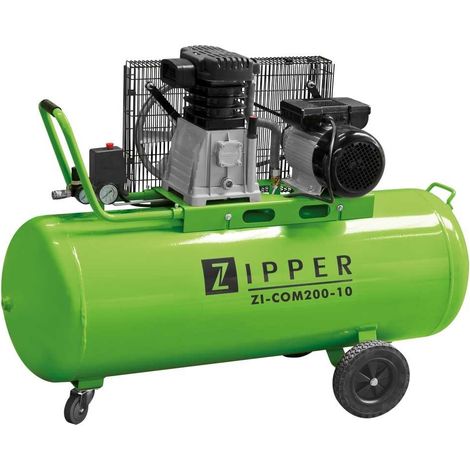 Compresor con correas 230v 200L ZIPPER zi-com200-10