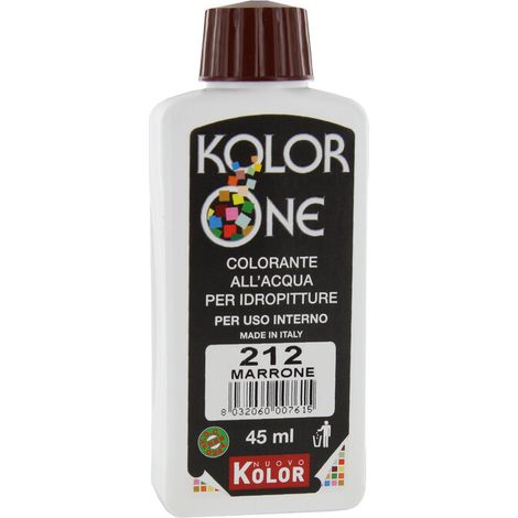 COLORANTE KOLOR ONE 45 ML MARRONE 212 Q.TA 12