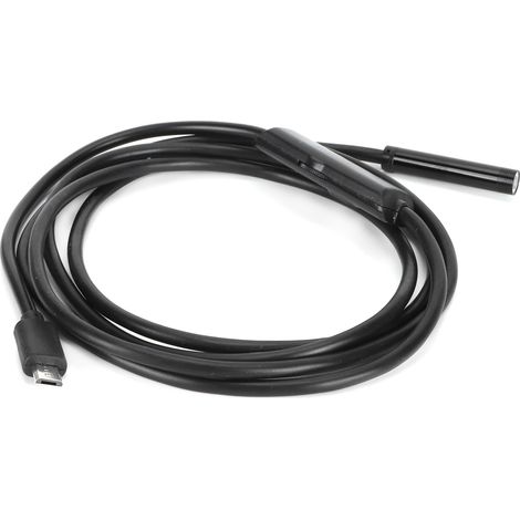 Caméra endoscopique à gradation progressive 6 LED 7 mm haute définition pour la réparation d'équipements de machines de pipeline (7 mm – 1 m) (1/5)