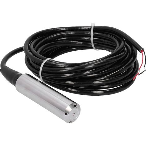 Transmetteur de niveau de liquide avec câble de 5 m, signal 4-20 mA, IP68, pour mesure du niveau d'eau (1/5)