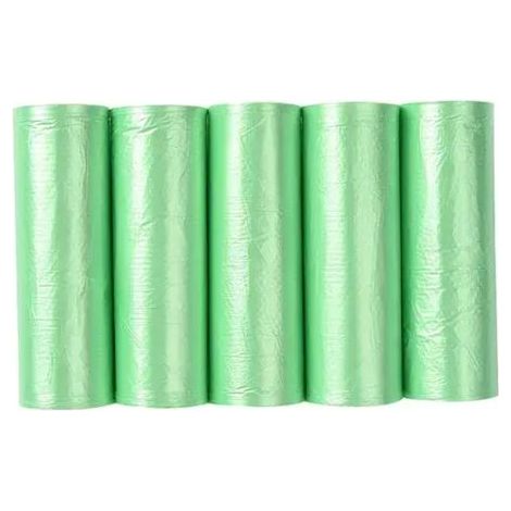 Lot de 100 sacs poubelle bio résistants aux déchirures pour cuisines et aliments  compostables et s Sacs à déchets en (SKU produit : 93967585  SKU Offre : 1121LJD33)