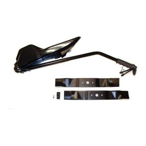 Alpina – Kit mulching pour tondeuse autoportée éjection arrière 84cm – Compatible Castelgarden MPX84 Hydro – 1 jeu de lames inclus