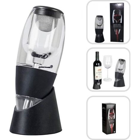 Weindekanter mit Belüfter, Dekanter für Rotwein, Klassisch, Geschenkverpackung (1/4)