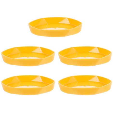 Lot de 5 soucoupes pour pots de fleurs (1/3)