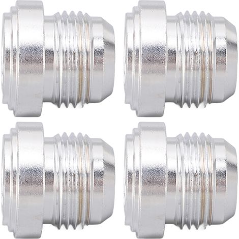 Lot de 4 raccords universels AN12 en alliage d'aluminium, filetage mâle 12AN, à souder, installation simple (1/5)