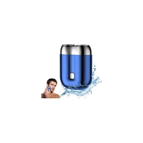 Verbesserter wasserdichter Mini-Elektrorasierer für Herren – kabelloser, tragbarer Rasierer mit Tiefenreinigung, multifunktionalem Trimmer und sanfter Pflege (Blau) (1/5)