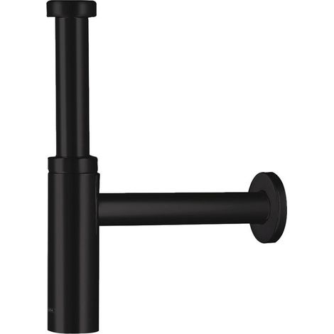 Siphon design noir mat
