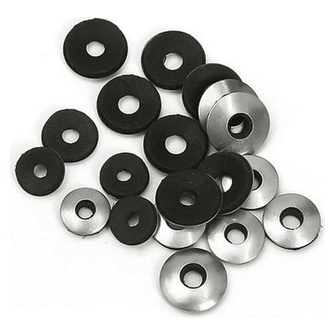 Rondelles d'étanchéité avec Joint Néoprène EPDM Pour Vis Auto-Perceuses (M4.8 14mm (50 pcs) (1/4)