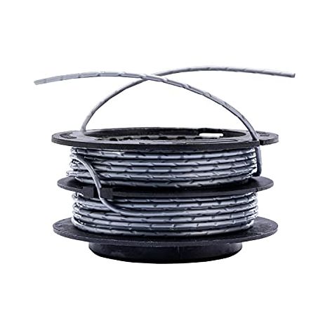 Greenworks Bobina a Doppio Filo 2930507, Diametro Del Filo Da 2mm, 4.8m Di Filo Totale per Greenworks Tagliabordi GST1246 GD40BC GD40BCB Serie (1/4)