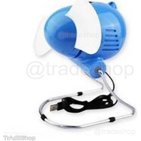 Trade Shop - MINI USB VENTILATOR ODER BATTERIEN FÜR PC HINWEIS CASA AUTO PORTATILE -