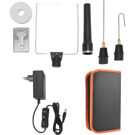 Cortador de espuma con hilo caliente, herramienta de corte eléctrica precisa y limpia, con 3 puntas intercambiables para manualidades creativas (enchufe europeo). (1/5)