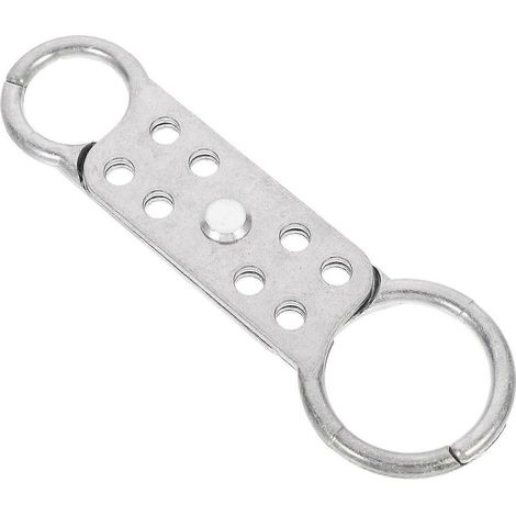 Sicherheitsschloss aus Aluminium mit 8 Löchern und Verriegelungs-/Kennzeichnungsbügel (1/5)