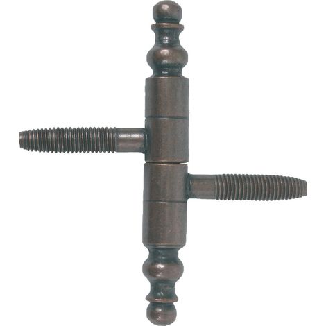 Jardinier Massard – Fiche à visser 93X13mm finition acier bronze pour bois dur – Montage facile sur supports en bois ou métal – 542970