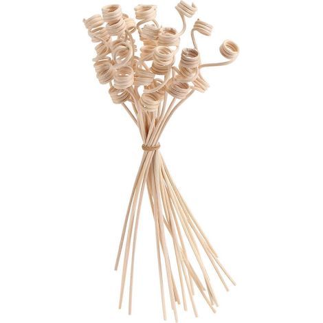 20 Aromastäbchen für ätherische Öle – 22 x 0,25 cm – Khaki (1/3)