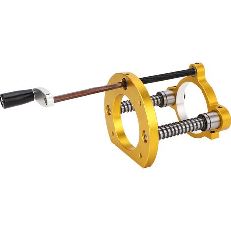Socle de levage inversé de 65 mm pour fraiseuse électrique, table élévatrice pour le rainurage, le tenonnage, l'ébavurage, le chanfreinage et le lavage (1/5)