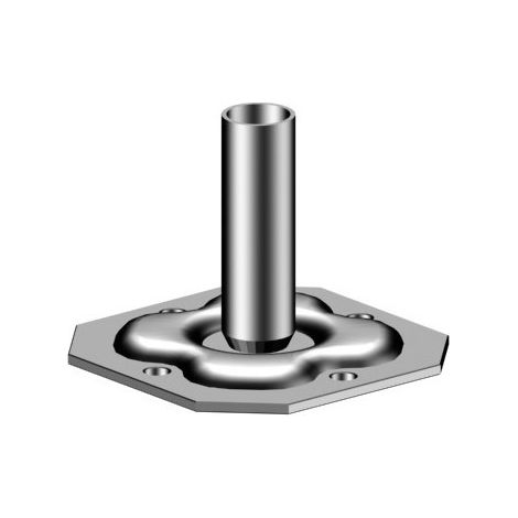 LAYHER - Socle fixe pour échafaudage LAYHER