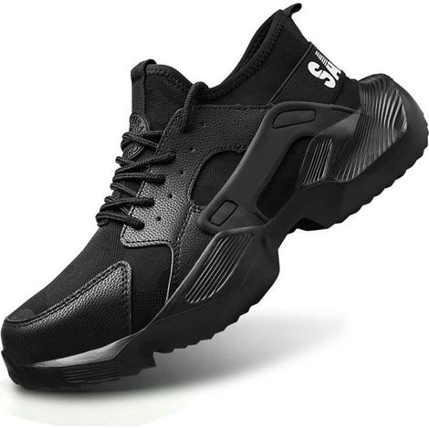 Shoes of safety Baskets to tip in steel Baskets of work lightweight and respirantes Shoes industrial of protection 44 (1/5)