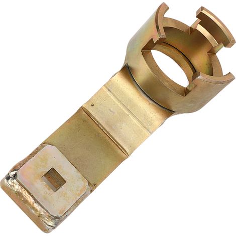 Clé de maintien de poulie de vilebrequin en acier au carbone 999 7128, de remplacement pour Ford Focus 1998-2011 (1/5)
