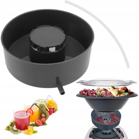 Dampfentsafter mit Schlauchdestillator für Thermomix TM6, TM5 und TM31