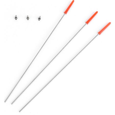 3er-Set 0,4-mm-Airbrush-Düsen, Airbrush-Nadeln, Ersatzteile für Spritzpistolen (1/5)
