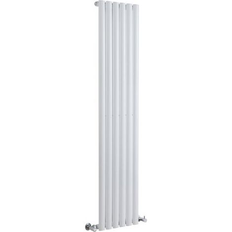 Hudson Reed Vitality – Radiateur Design Vertical – Blanc – 178 x 35.4cm