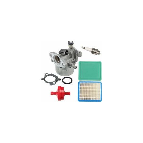 Carburateur et filtre à air pour moteurs Briggs & Stratton, compatibles avec les séries 675 et 725EX, remplace plusieurs références. (1/5)