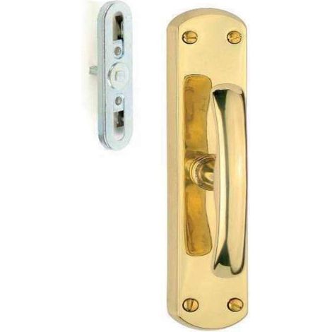Cremonese Capri Maniglia Per Infissi Legno Con Fori Ottone Balcone Finestra