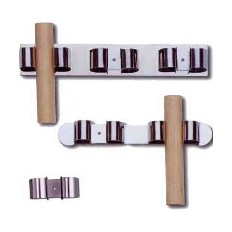 Appendiscope Acciaio Inox Posti 3 Cm 21 (1/3)