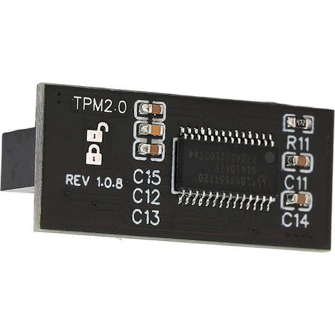 Module de sécurité de chiffrement TPM 2.0, module de sécurité de chiffrement LPC à 20 broches, compatible avec Windows, MSI et GC, TPM2.0 SPI à 20 broches (1/5)