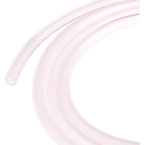Tuyau de carburant renforcé 5x8 mm, 1 m, transparent, pour tronçonneuses (source : sourcing map)